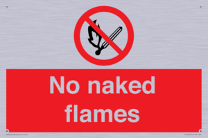 No naked flames